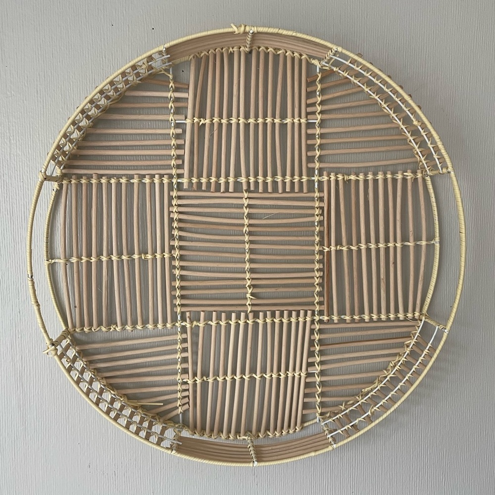 Decorative Wicker Wall Art
